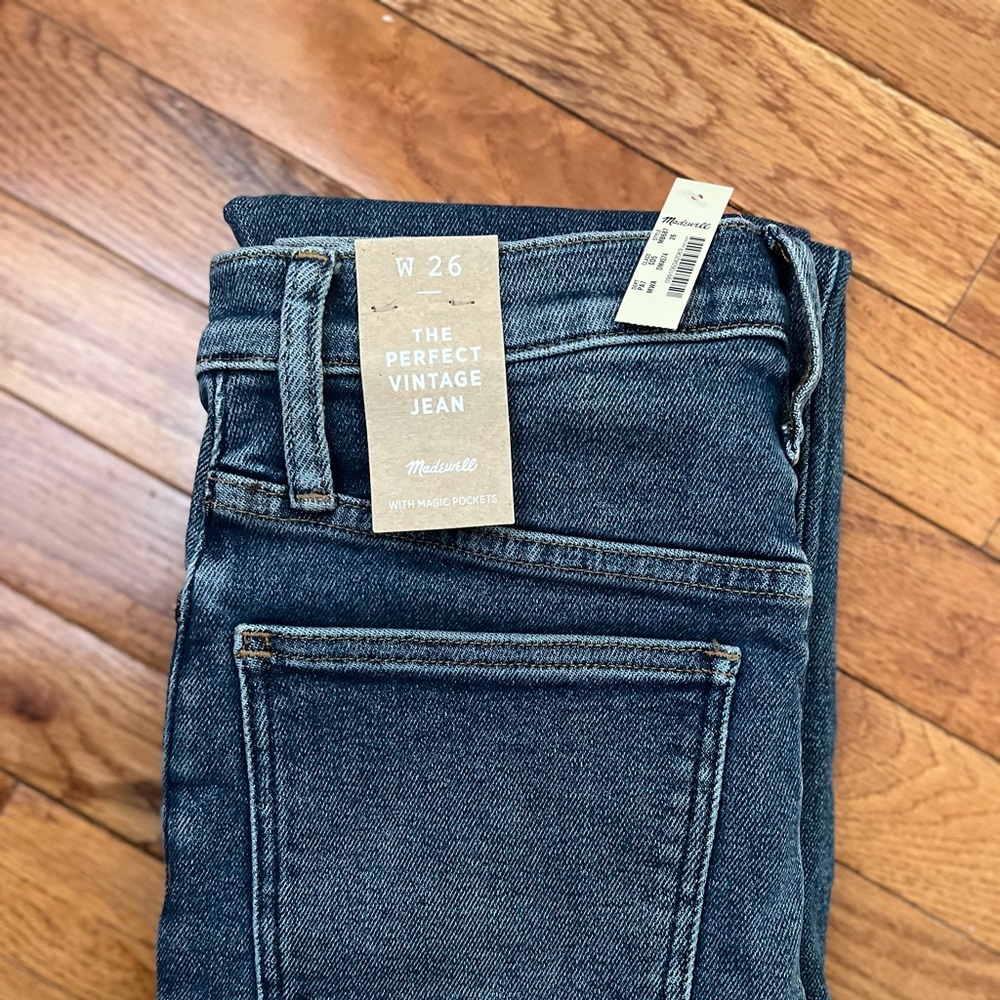 Madewell Perfect Vintage Jean Maplewood Wash W26
